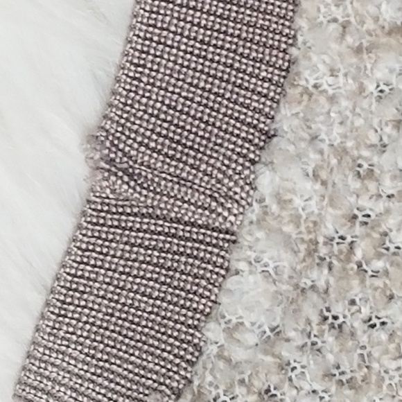 Elie Tahari Boucher Mock Layered Sweater Beige - Picture 7 of 8